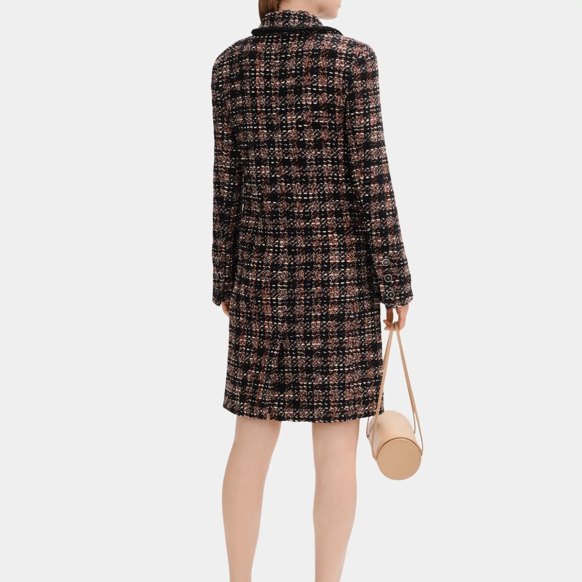 Оригінальна Coat In Cotton And Wool Tweed Chanel – детальний вид