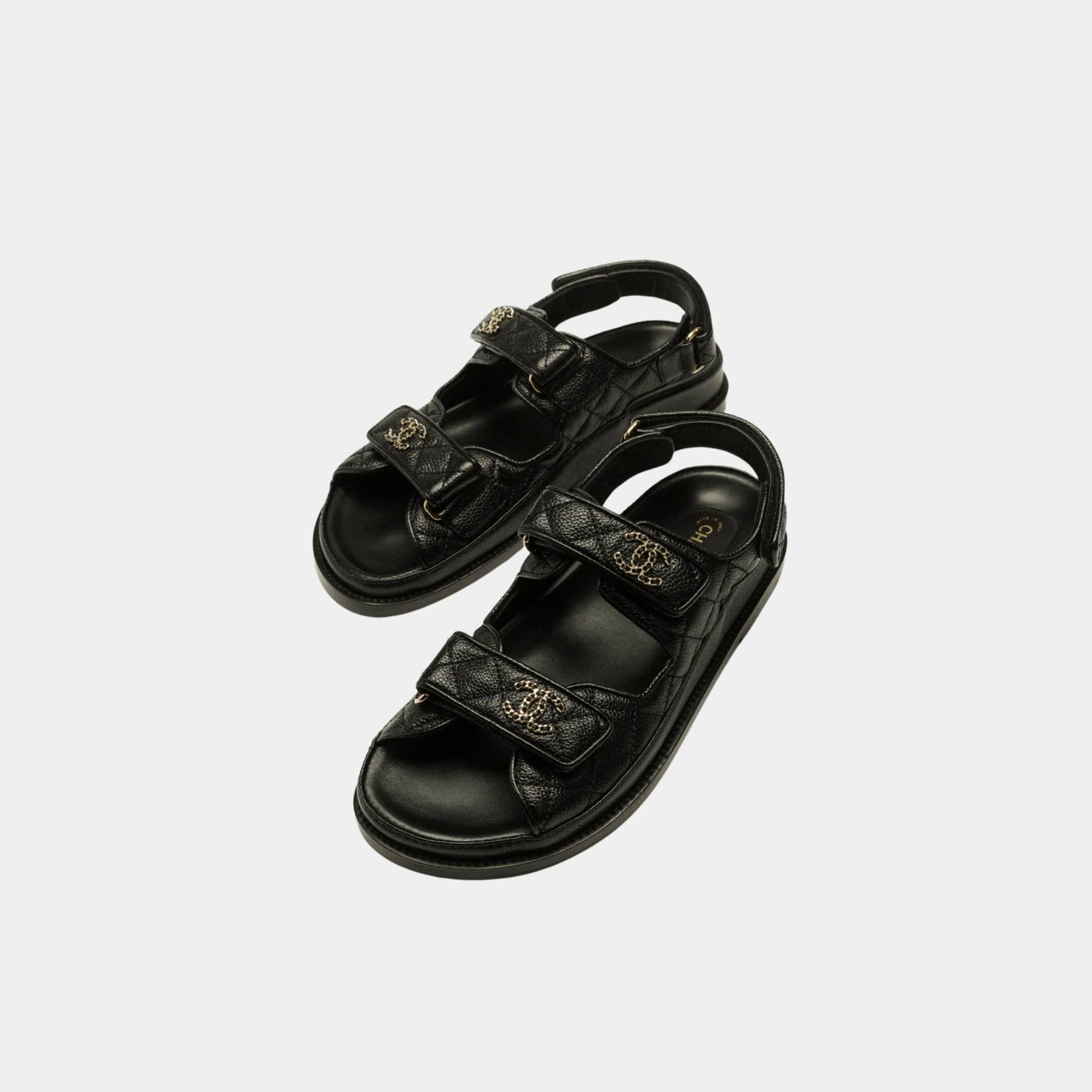 Dad Shoes In Grained Calfskin Chanel оригінал – Купити в Україні – вид ззаду