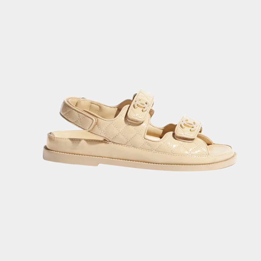 Dad Shoes In Shiny Lambskin Chanel – Гарантія оригінальності – збільшений вид