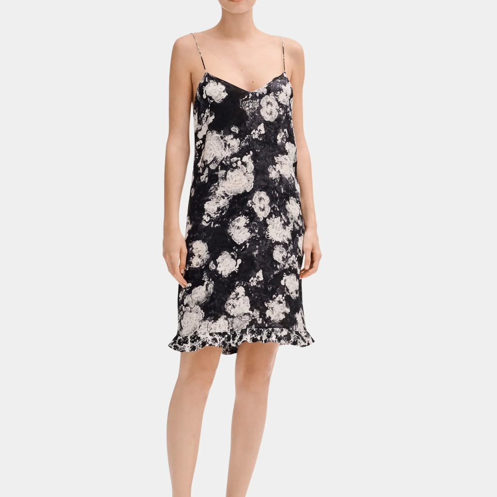 Оригінальна Dress In Printed Silk Jacquard Chanel – боковий вид