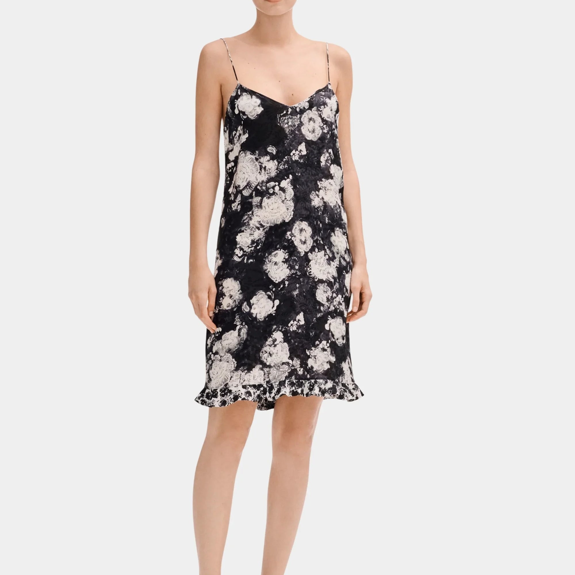 Оригінальна Dress In Printed Silk Jacquard Chanel – боковий вид