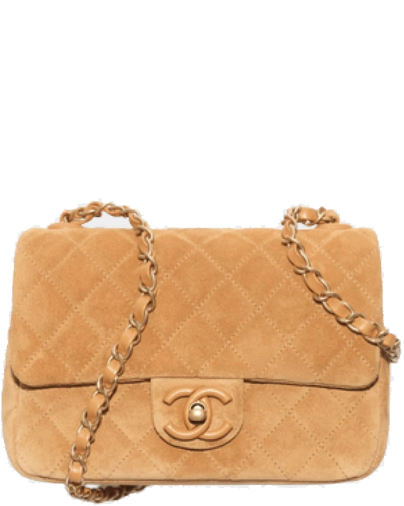 Оригінальна Mini Flap Bag In Suede&lambskin Chanel