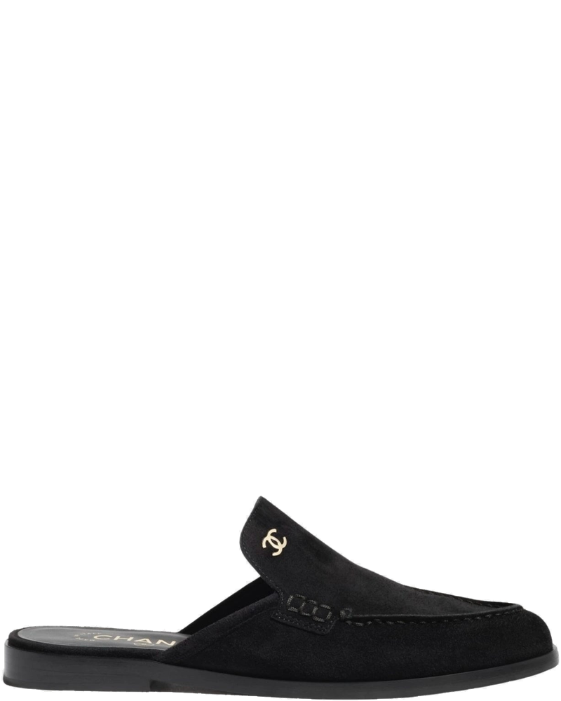 Mules In Black Calfskin Chanel оригінал – Купити в Україні