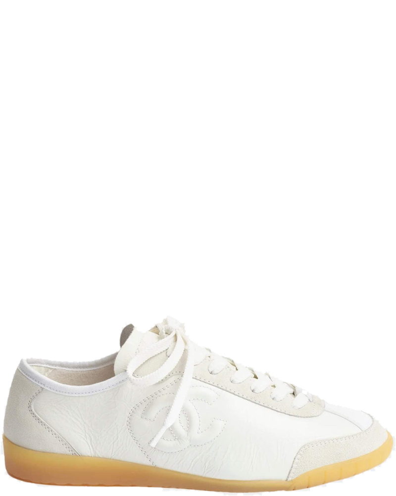 Trainers Calfskin And Suede White Chanel оригінал – Купити в Україні