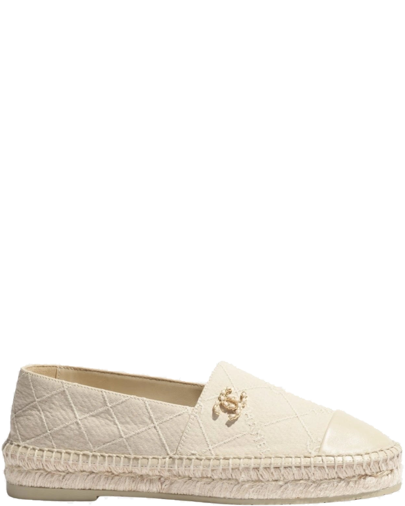 Оригінальна Espadrilles In Cotton And Lambskin Chanel