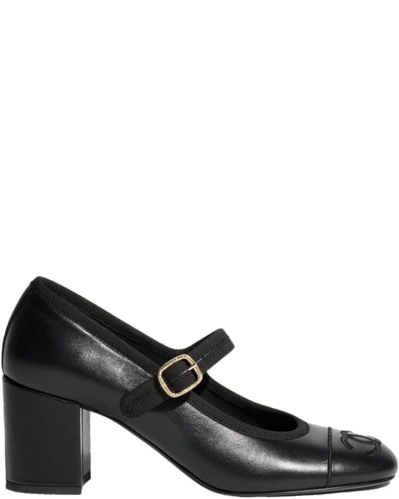 Mary Janes Lambskin Black Chanel оригінал – Купити в Україні