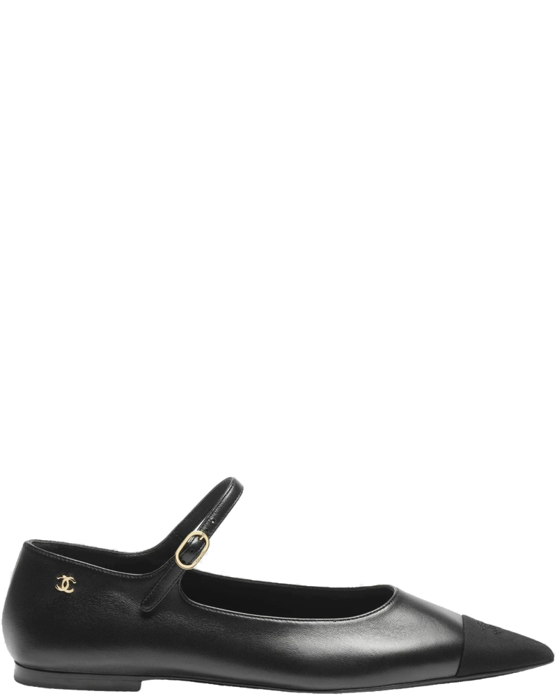 Оригінальна Mary Janes In Lambskin And Grosgrain Chanel