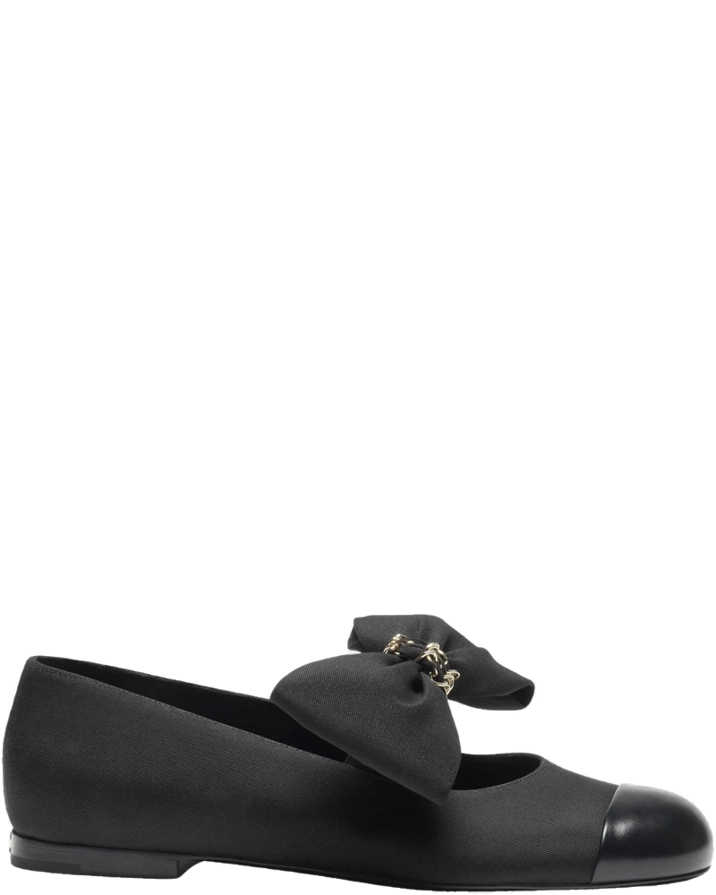 Mary Janes In Grosgrain & Calfskin Chanel – Гарантія оригінальності