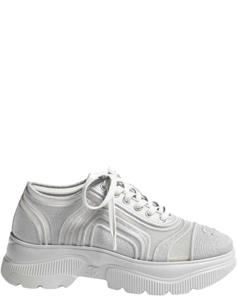 Sneakers In Mesh And Mixed Fibers Chanel – Гарантія оригінальності