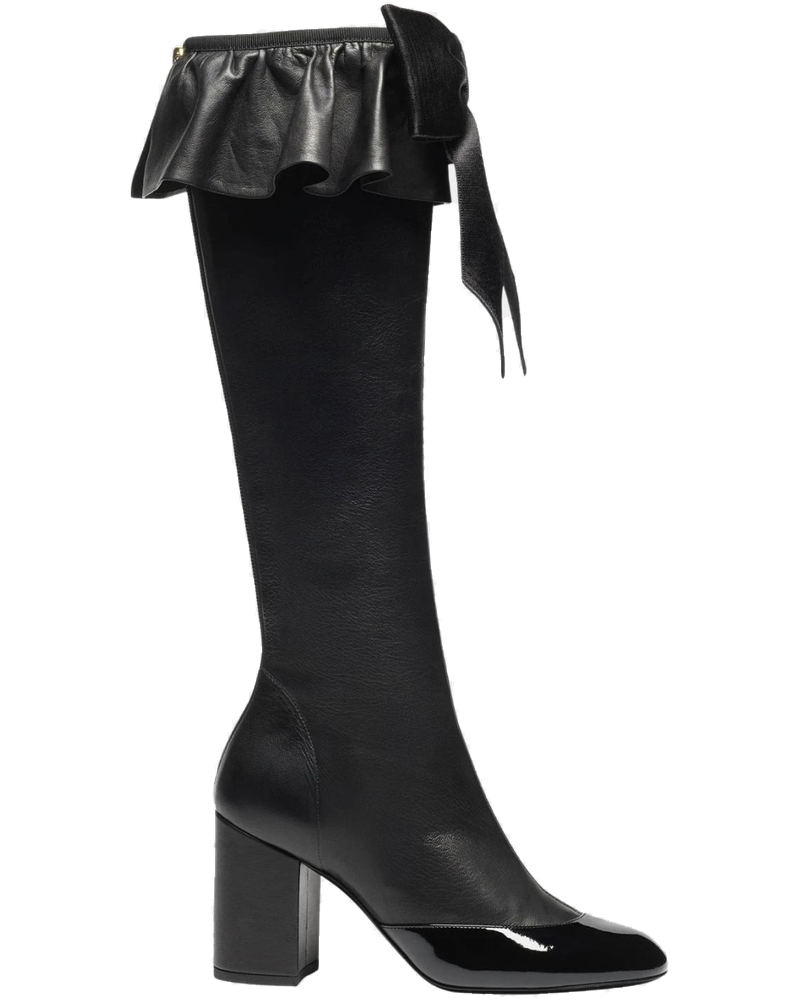 Boots In Stretch Lambskin And Patent Calfskin Chanel оригінал – Купити в Україні