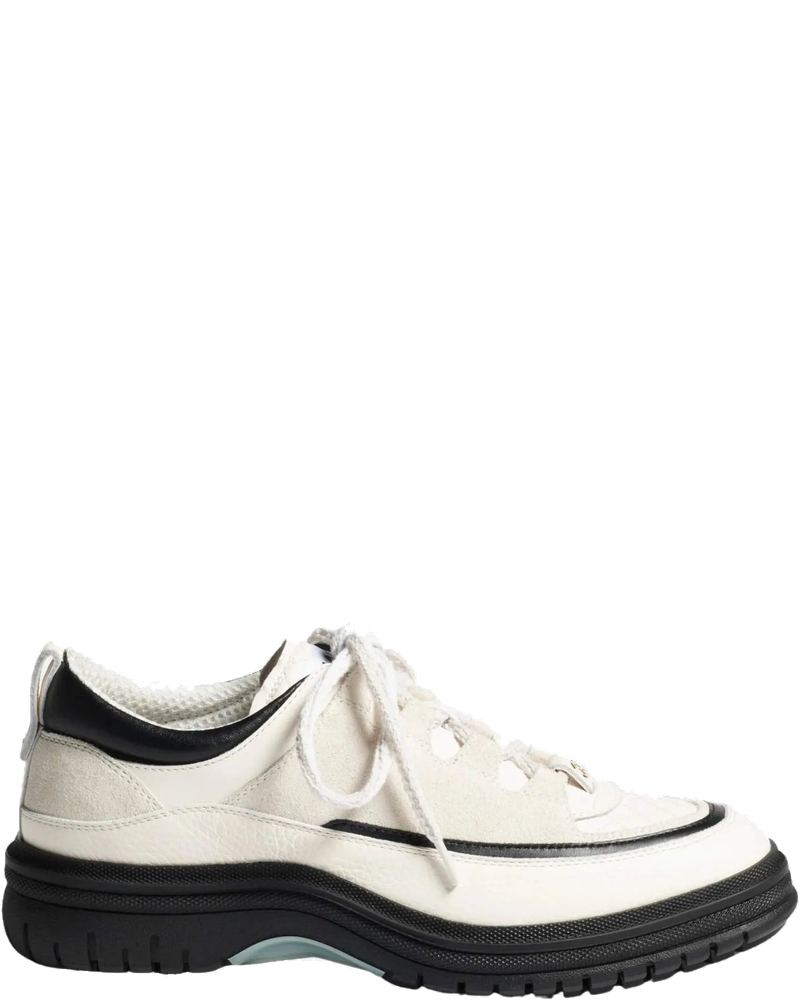 Оригінальна Sneakers In Velvet Veal And Lambskin Chanel