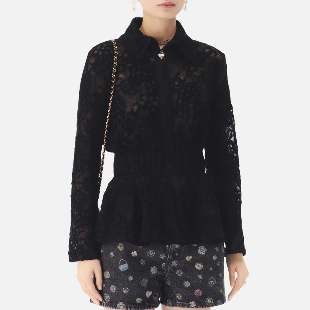 Jacket In Cotton Lace Chanel оригінал – Купити в Україні – вид ззаду