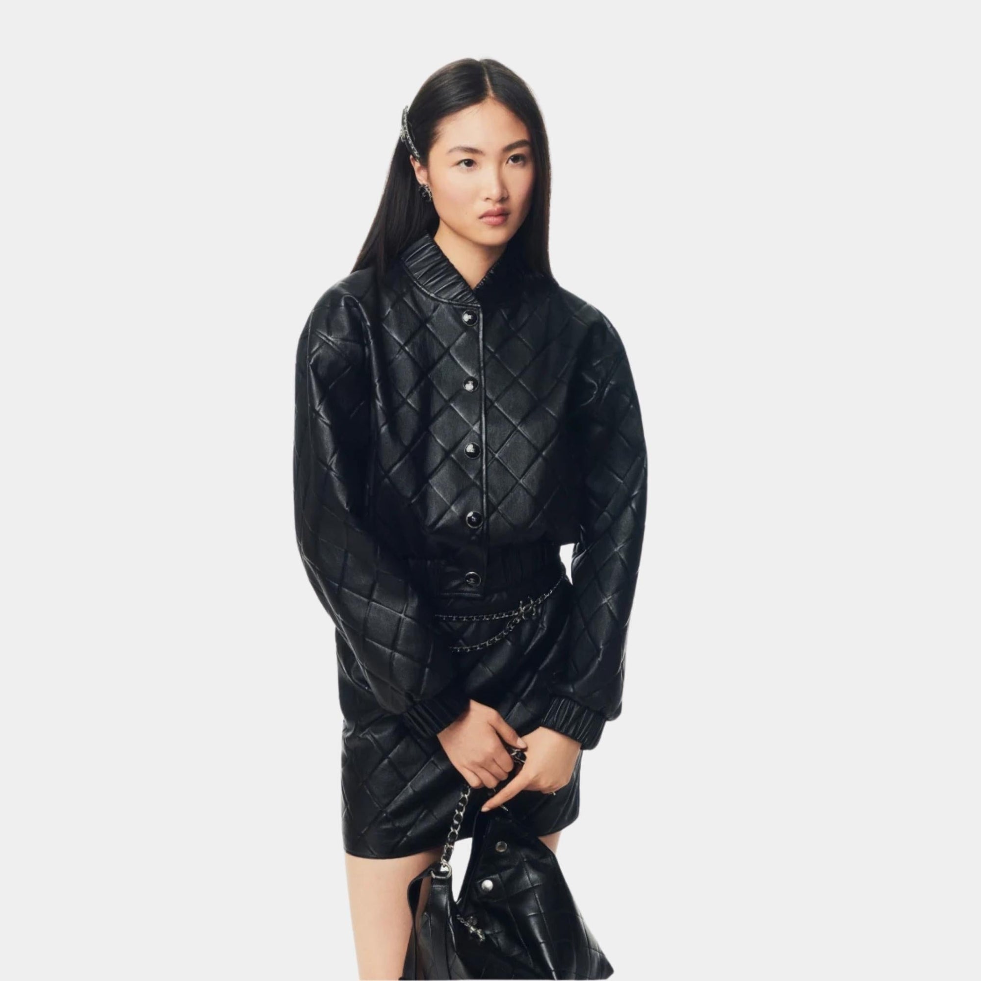 Jacket Lambskin Black Chanel оригінал – Купити в Україні – детальний вид