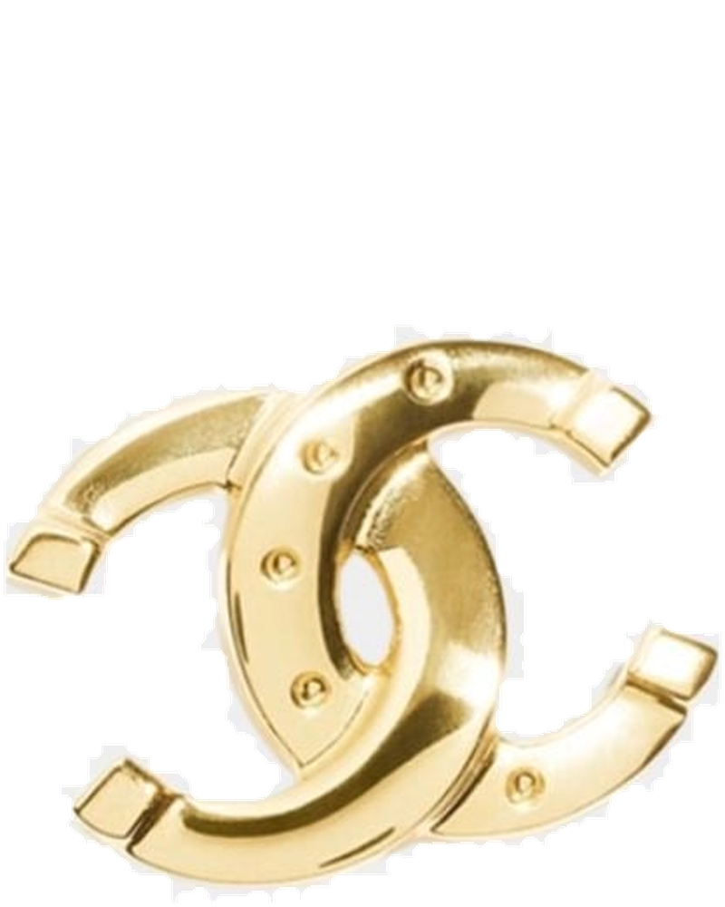 Studs Rivets CC Earrings Metal Gold Chanel оригінал – Купити в Україні
