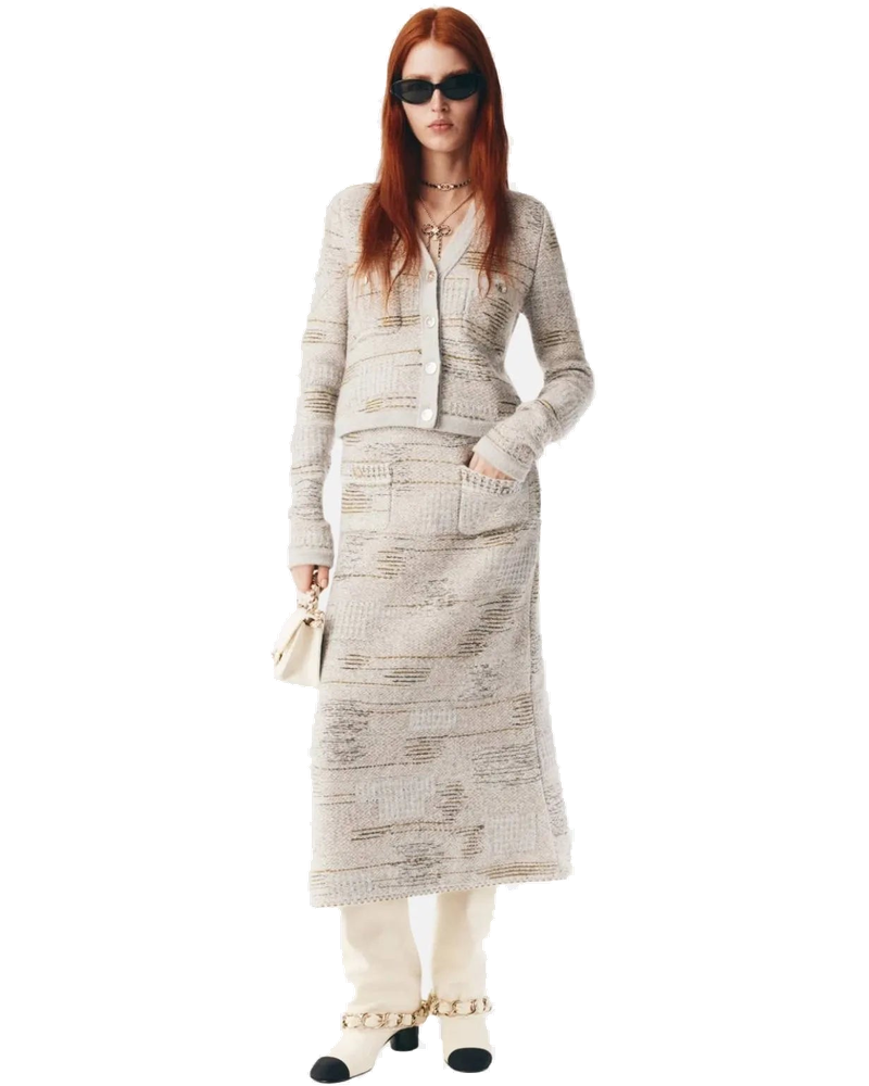 Оригінальна Cardigan In Wool And Cashmere Chanel