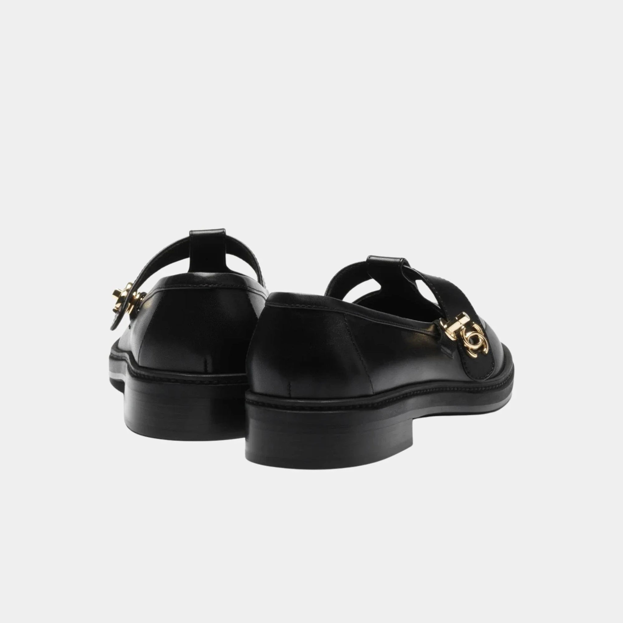Loafers In Calfskin Chanel оригінал – Купити в Україні – вид ззаду