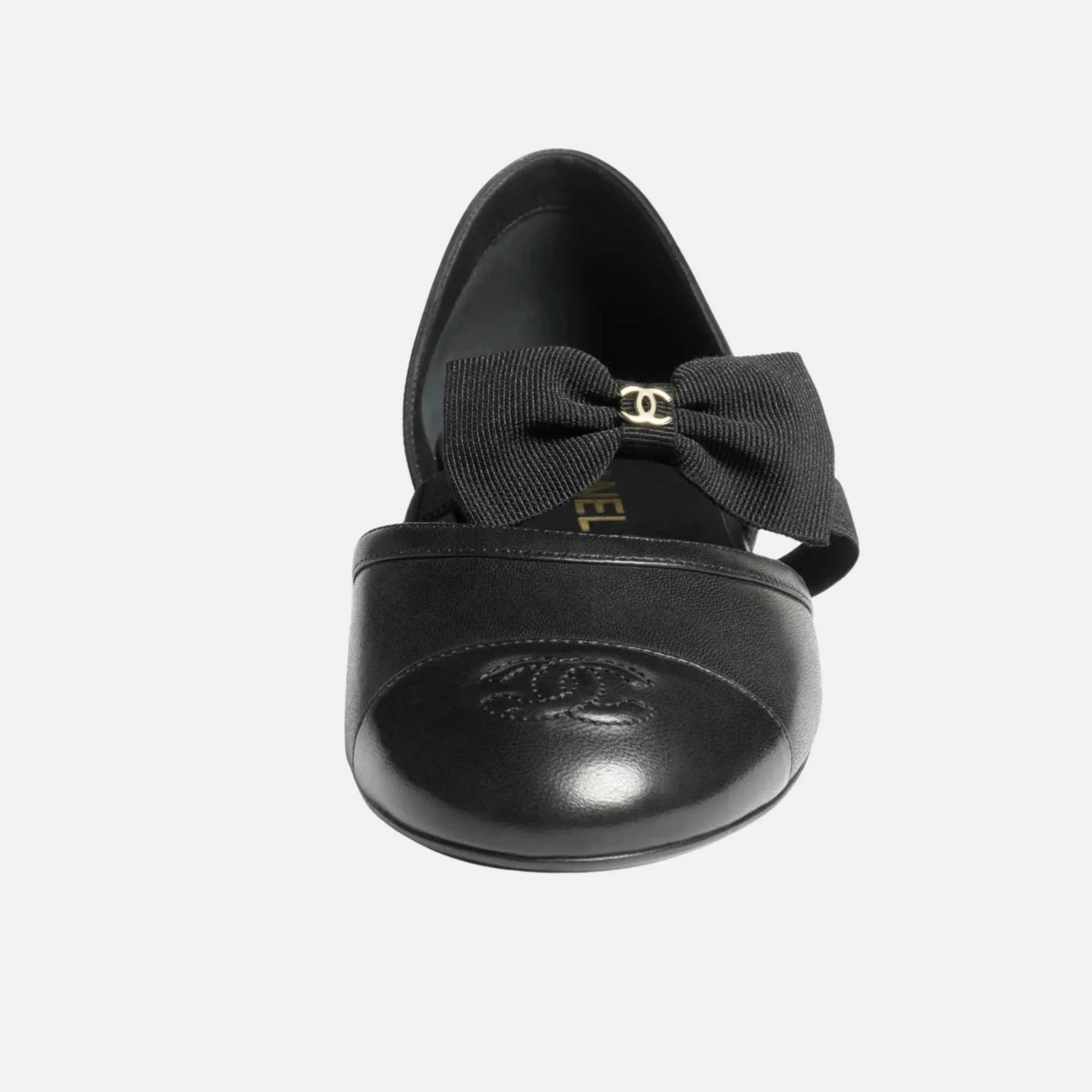 Mary Janes In Black Chanel – Гарантія оригінальності – детальний вид