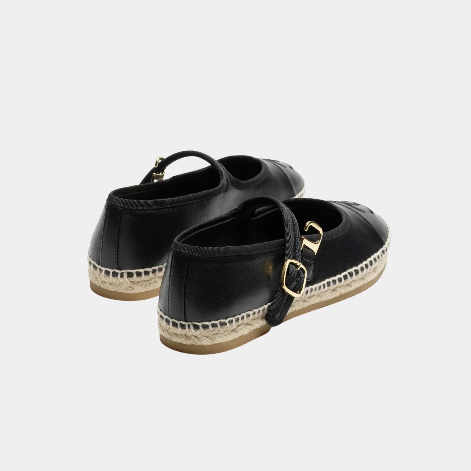 Оригінальна Mary Janes In Lambskin Chanel – вид ззаду
