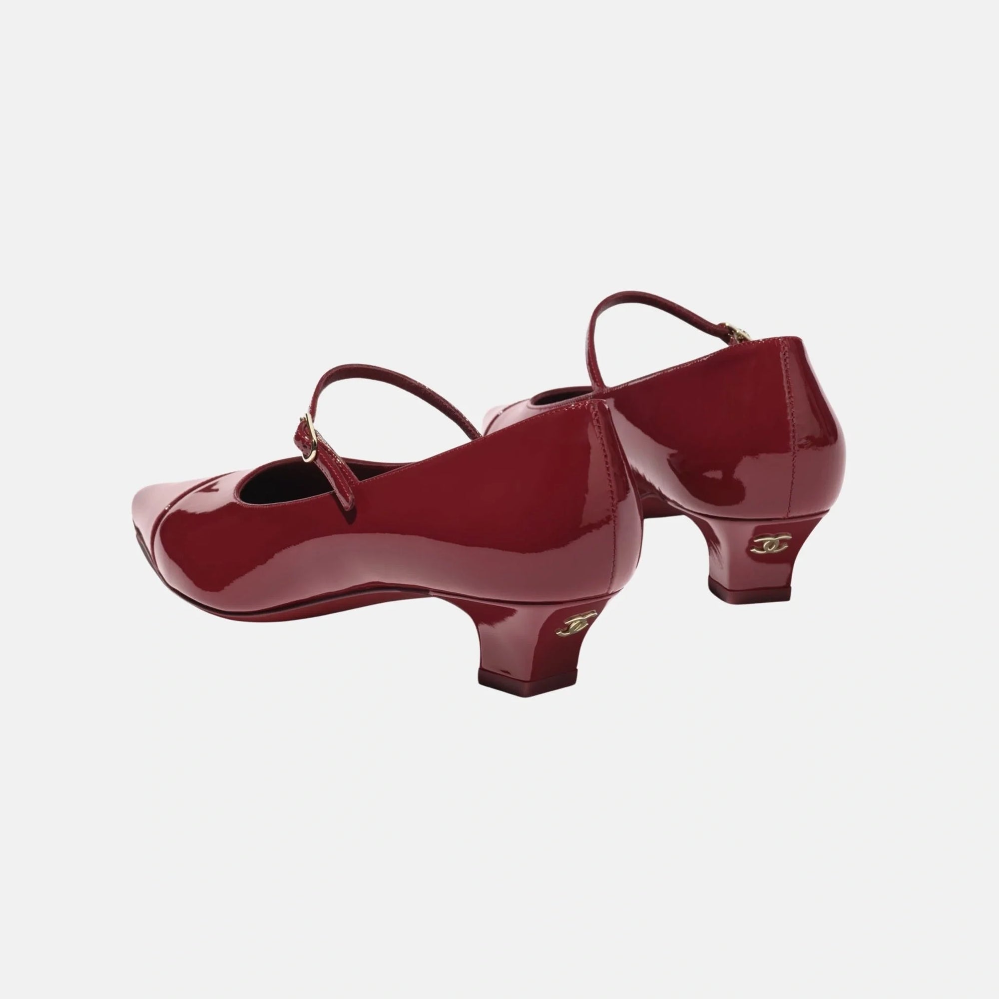 Mary Janes In Patent Calfskin Chanel – Гарантія оригінальності – детальний вид