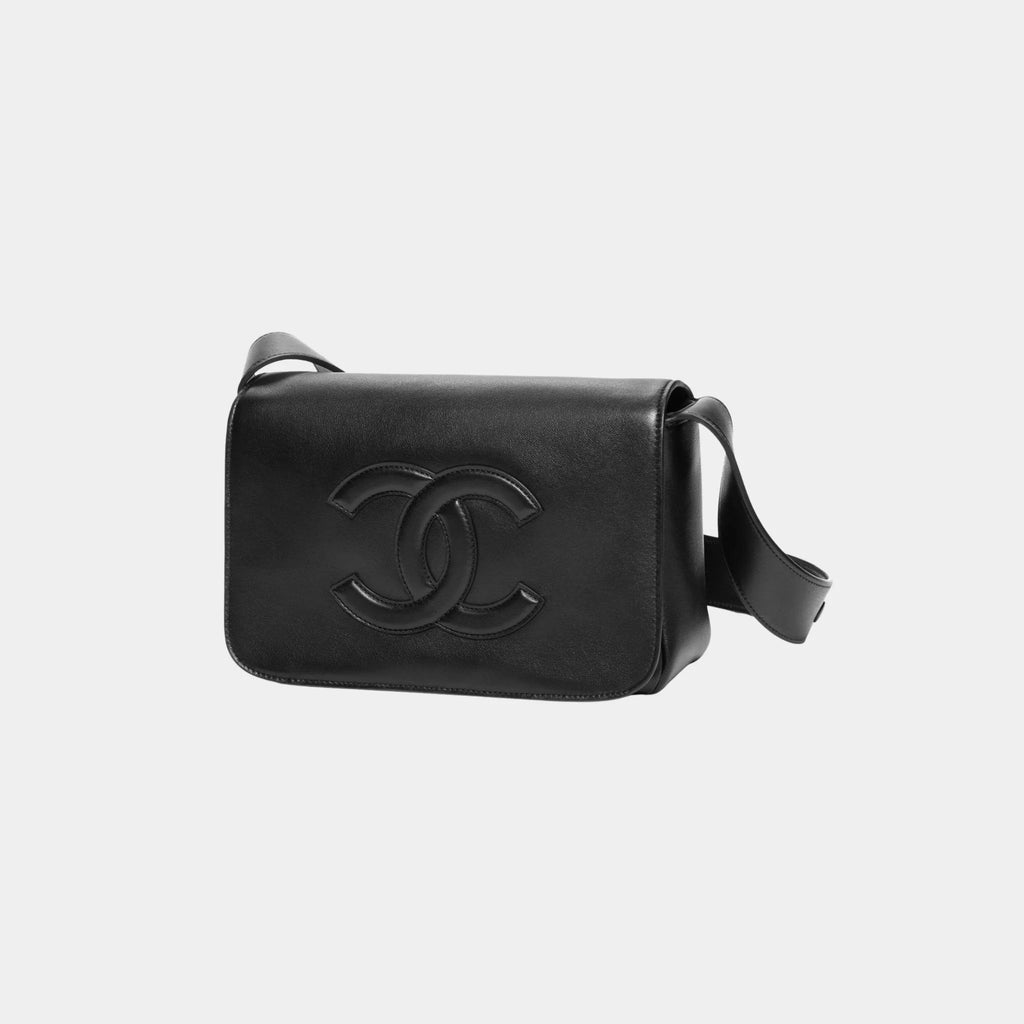 Messenger Bag Lamb Black Chanel оригінал – Купити в Україні – боковий вид