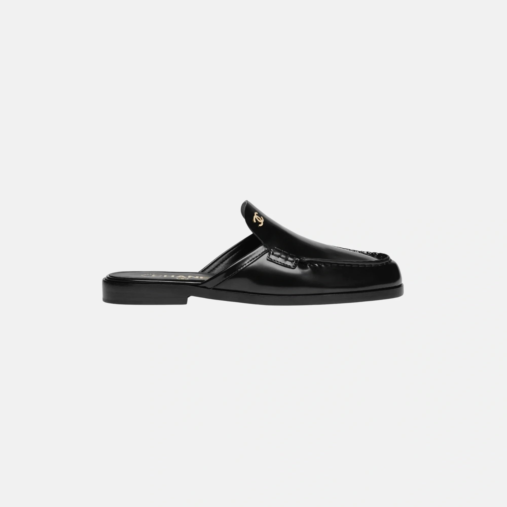 Mules In Black Calfskin Chanel оригінал – Купити в Україні – збільшений вид