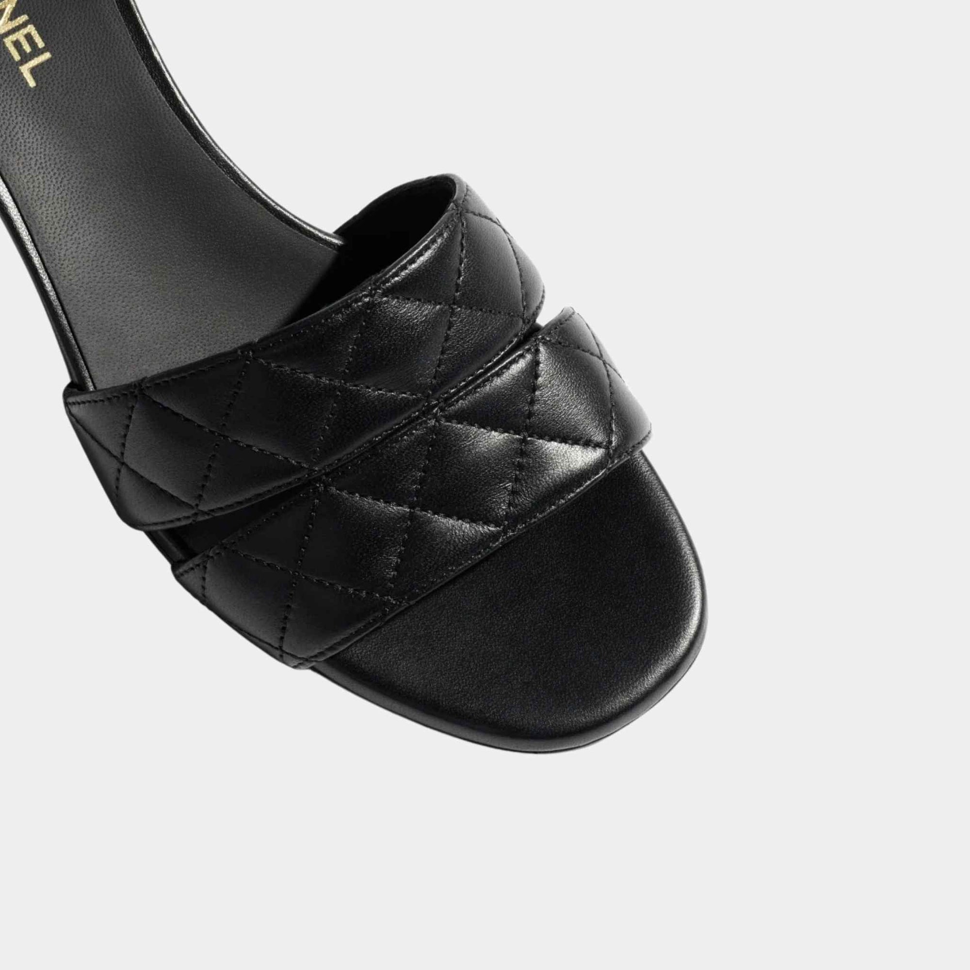 Mules In Lambskin Heeled Chanel оригінал – Купити в Україні – детальний вид
