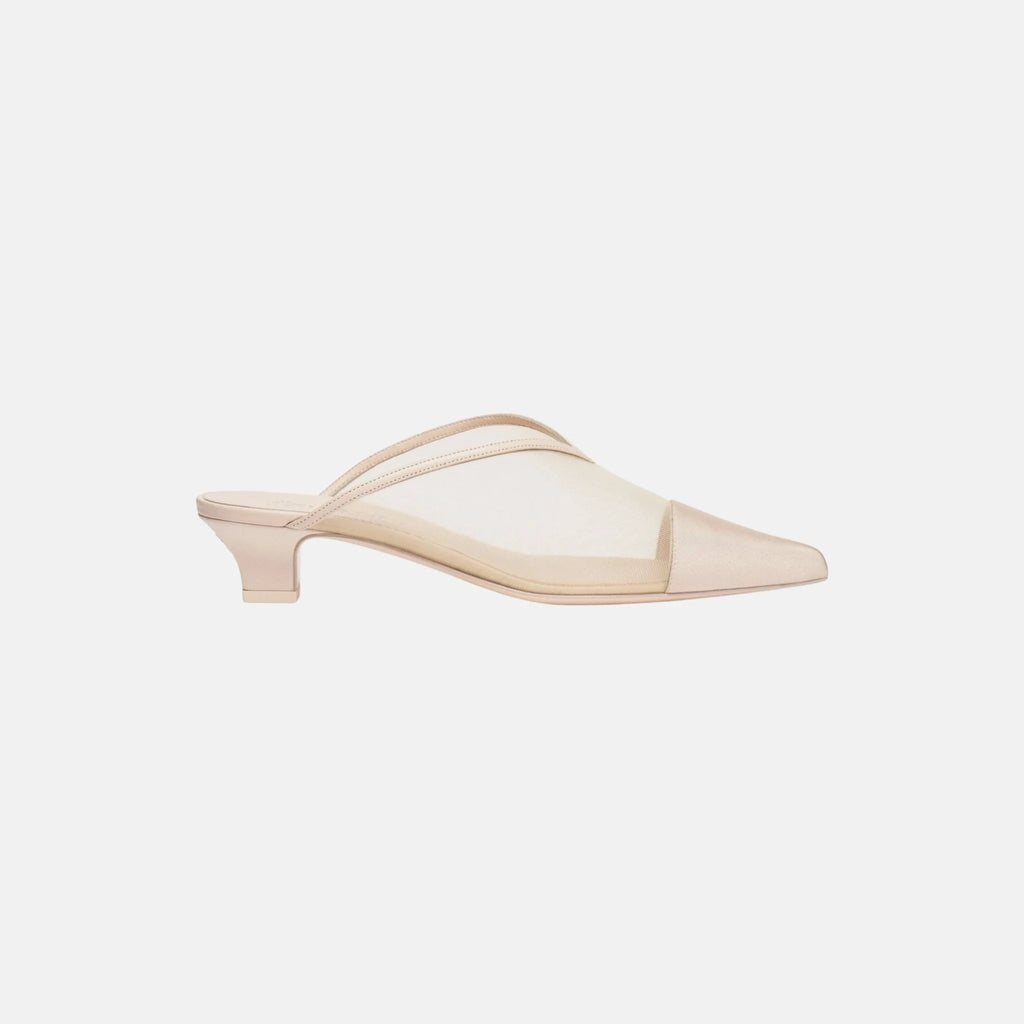 Оригінальна Mules In Mesh And Grosgrain Chanel – боковий вид