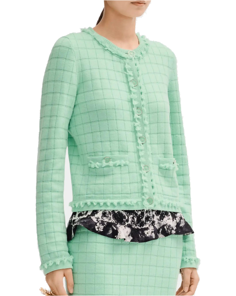Light Green Jacket In Cashmere Chanel – Гарантія оригінальності