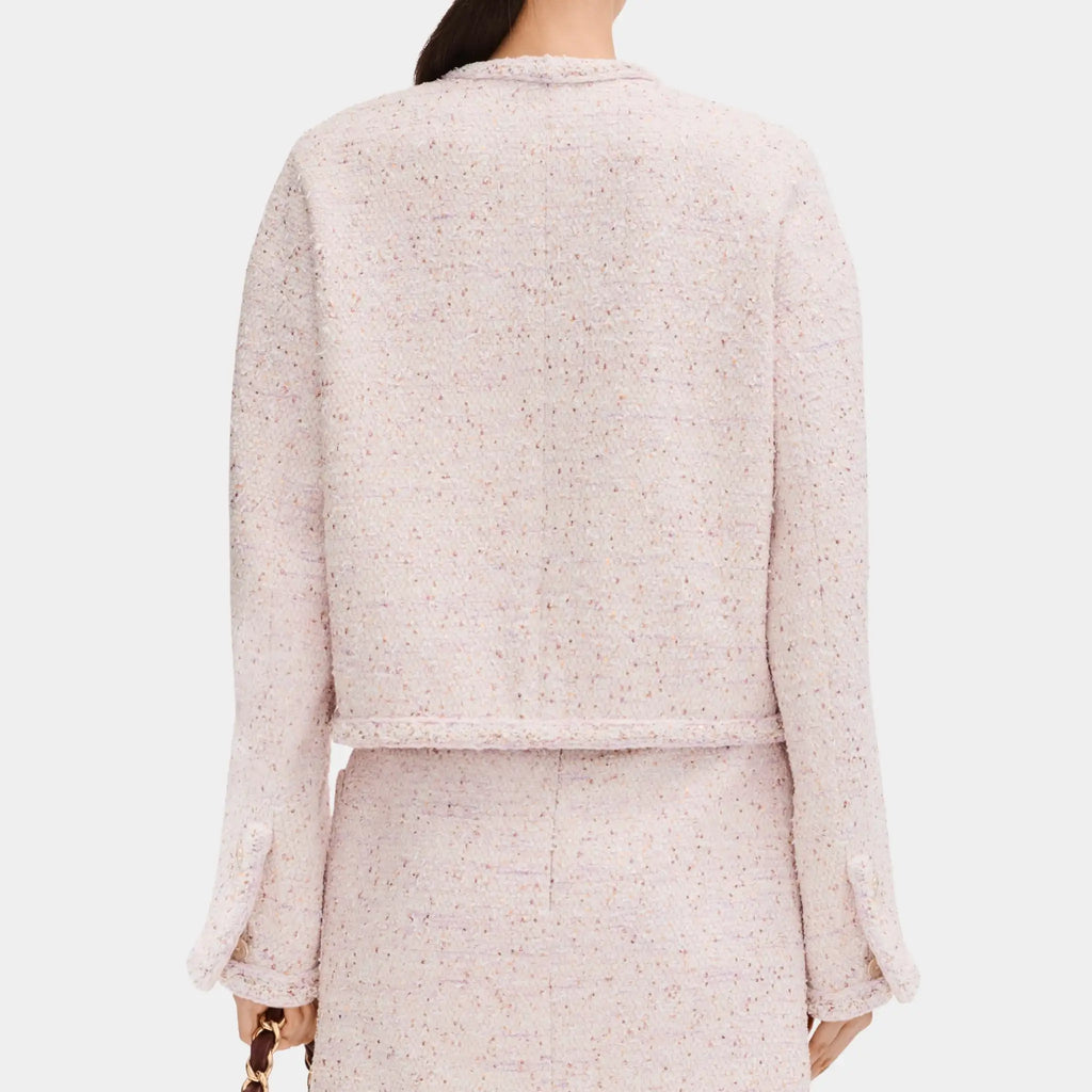 Pink Jacket In Tweed Chanel оригінал – Купити в Україні – вид ззаду