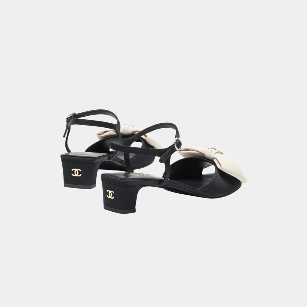 Sandals In Grosgrain Chanel оригінал – Купити в Україні – вид ззаду