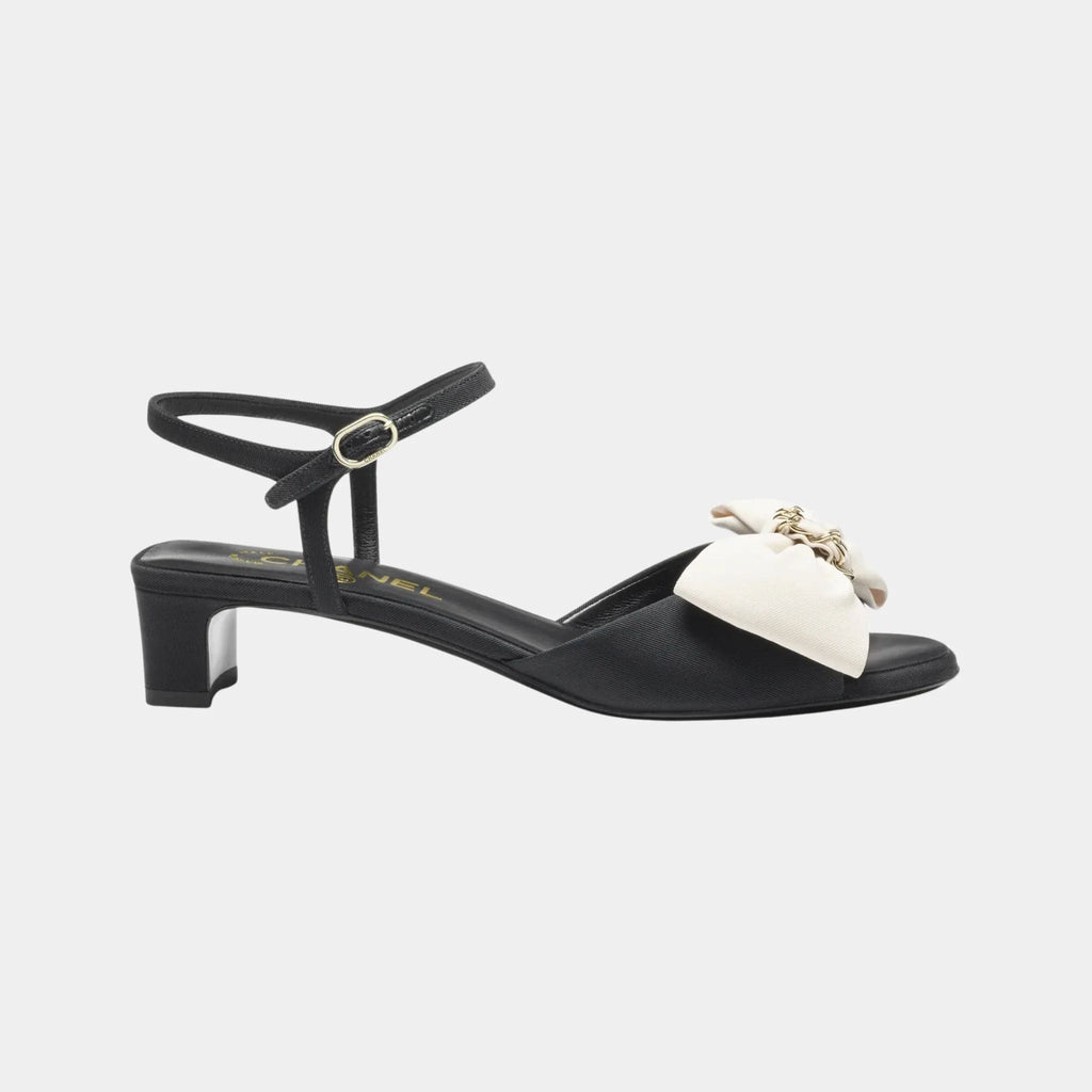 Sandals In Grosgrain Chanel оригінал – Купити в Україні – боковий вид