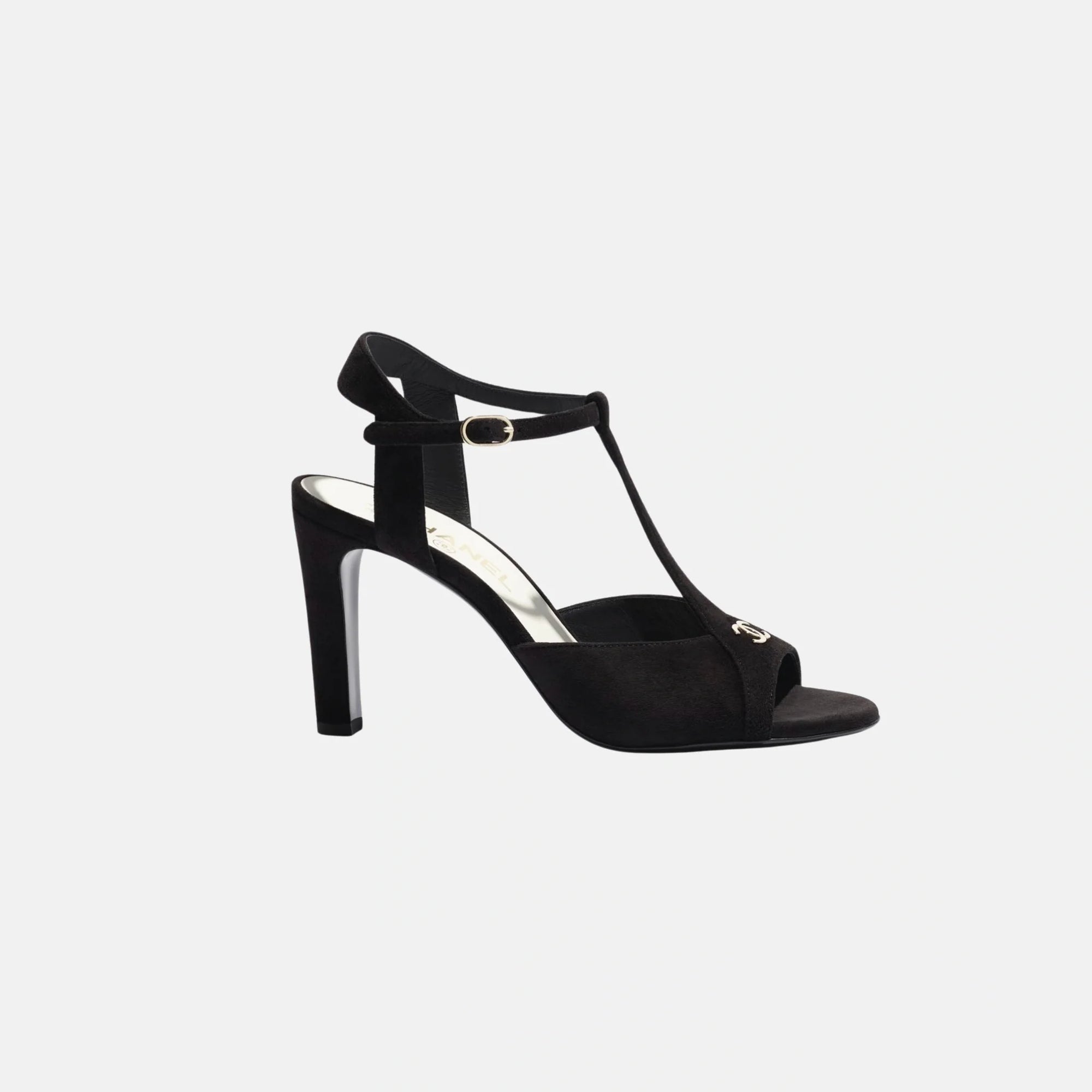 Sandals In Suede Kidskin Chanel оригінал – Купити в Україні – боковий вид