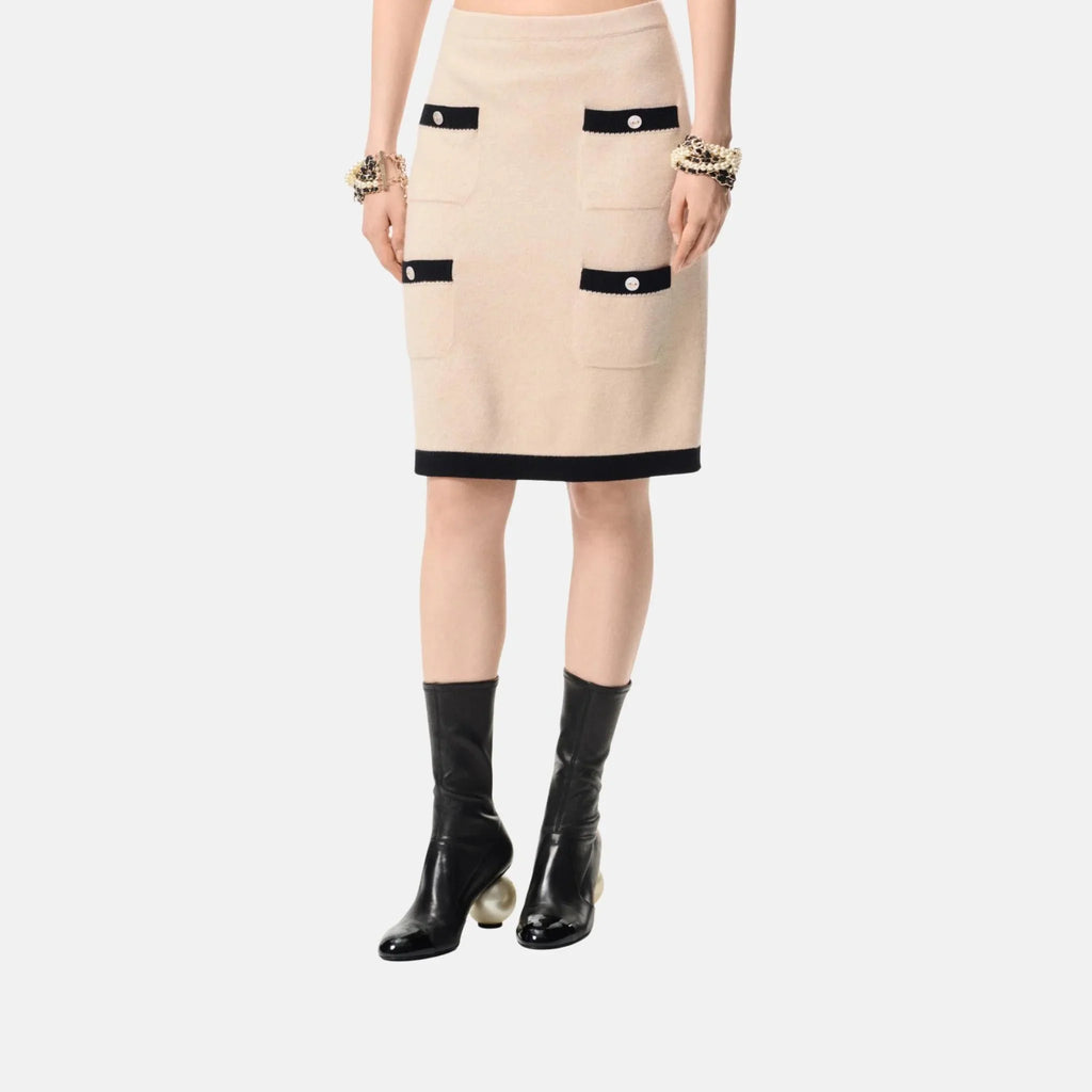 Оригінальна Skirt Cashmere Chanel – боковий вид