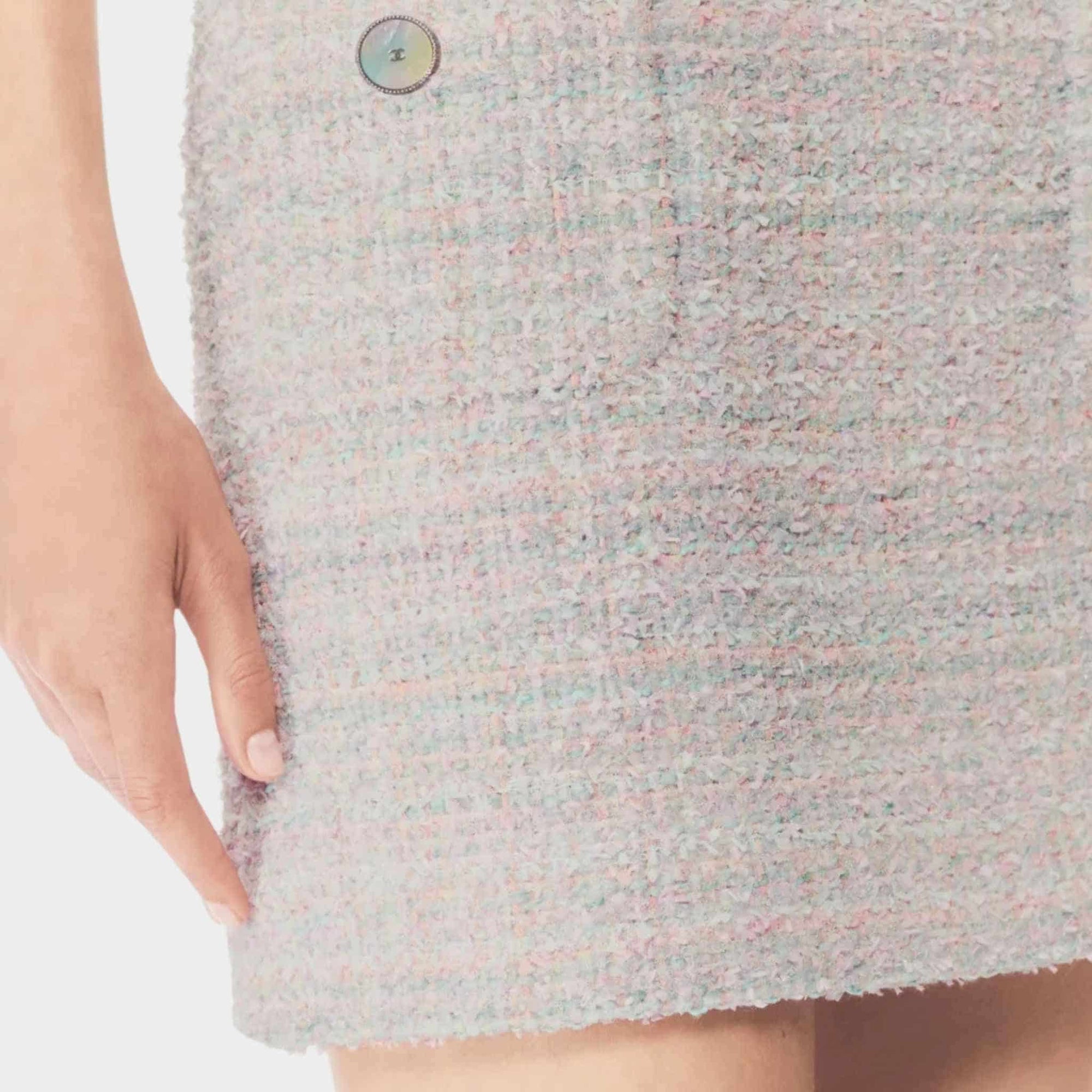 Оригінальна Skirt Tweed Multicolour Chanel – детальний вид