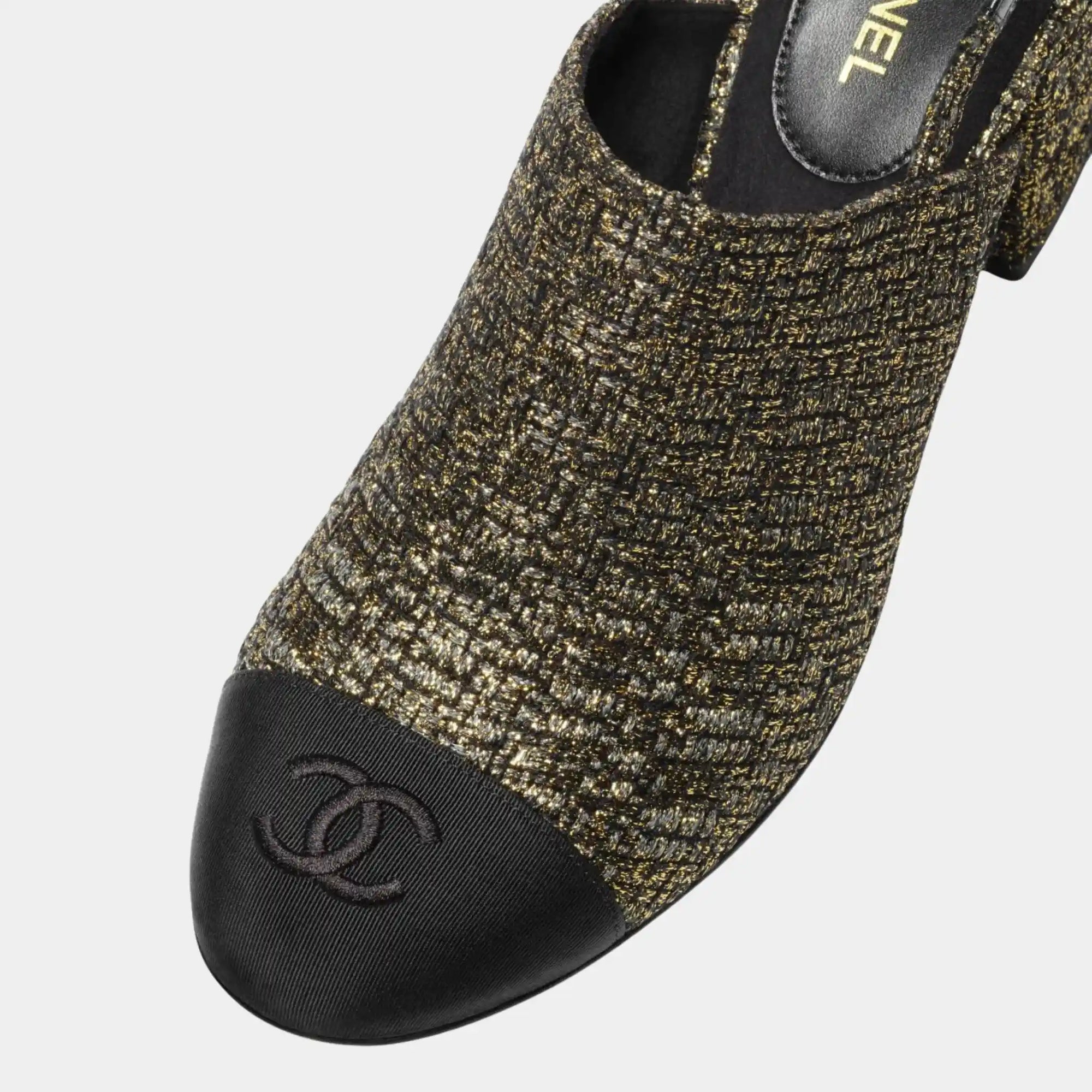 Оригінальна Slingback In Tweed & Grosgrain Chanel – детальний вид