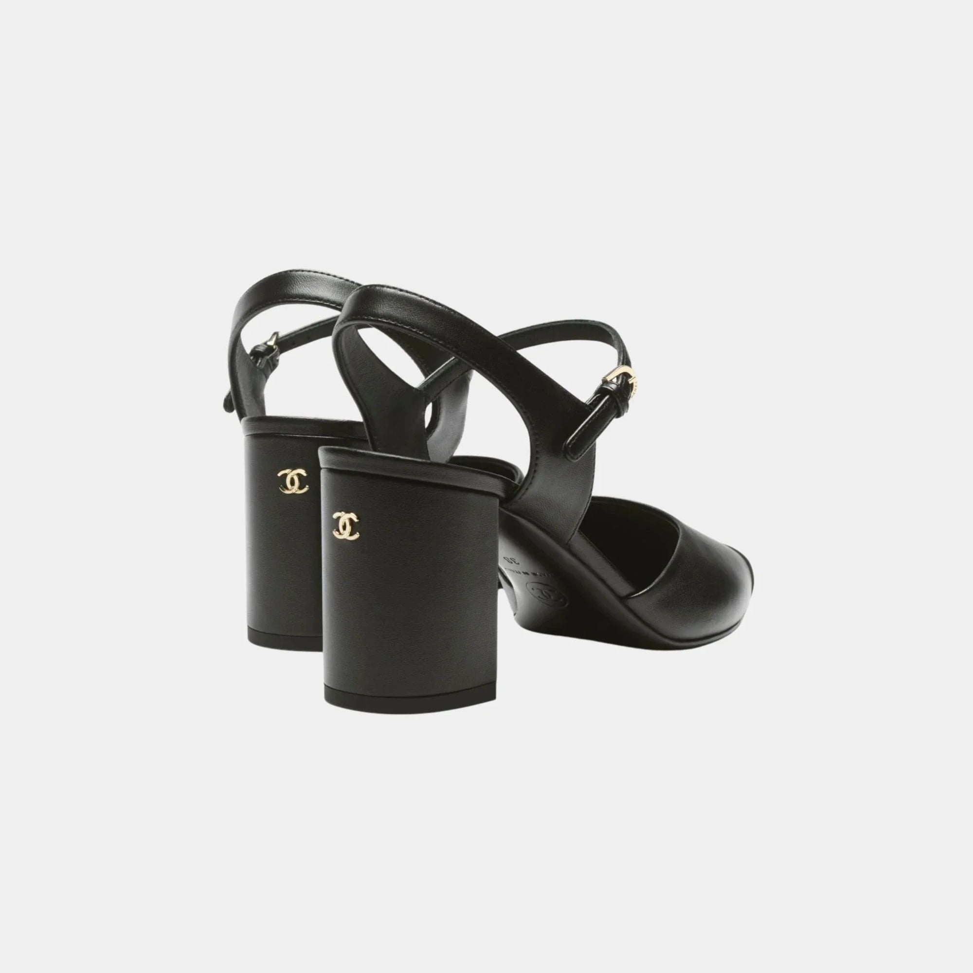 Slingback In Lambskin And Grosgrain Chanel оригінал – Купити в Україні – детальний вид