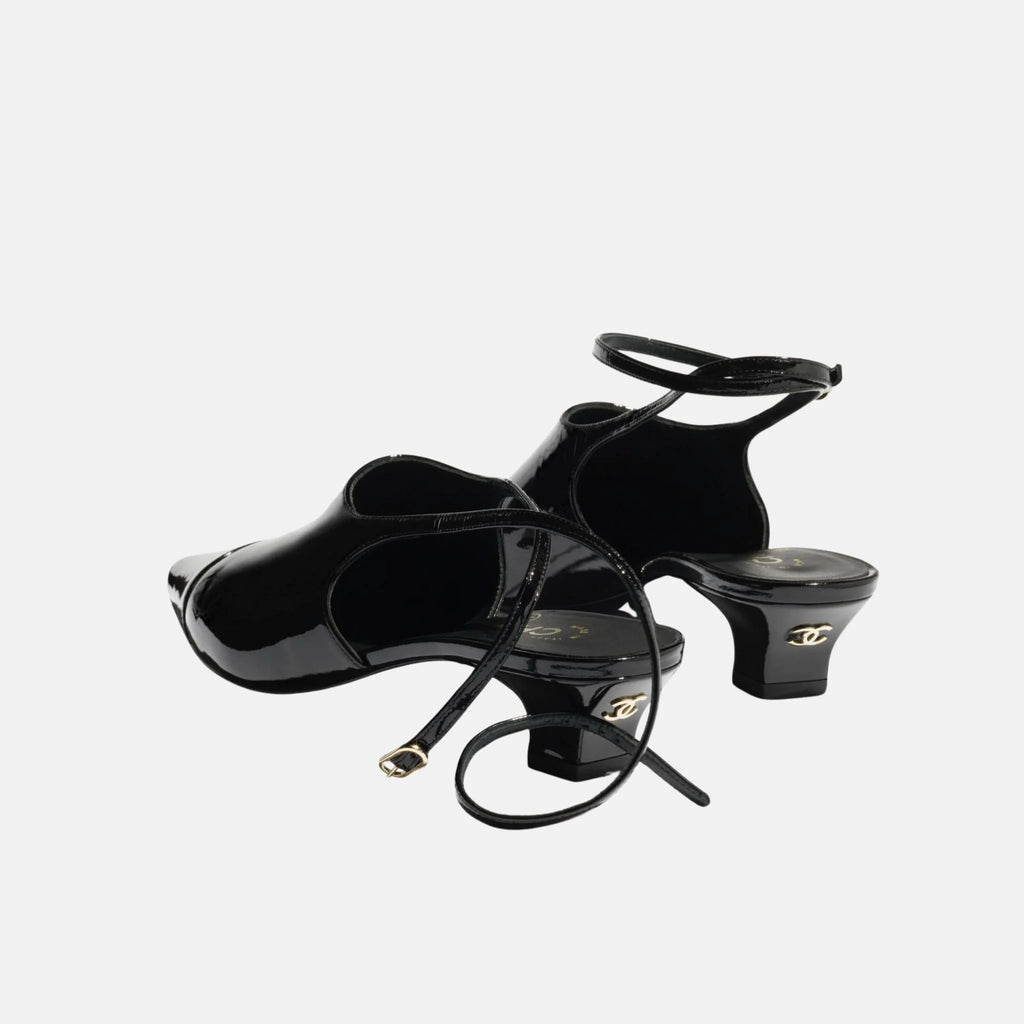 Slingback In Patent Calfskin Chanel оригінал – Купити в Україні – детальний вид