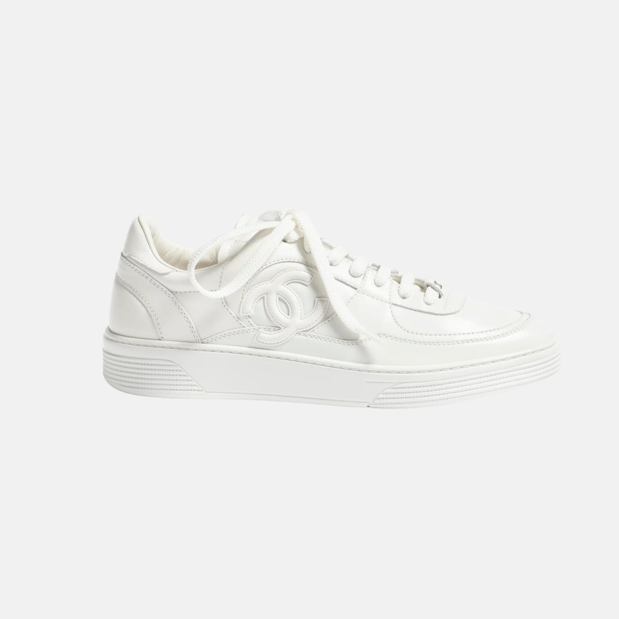Оригінальна Sneakers In Calfskin Chanel – детальний вид