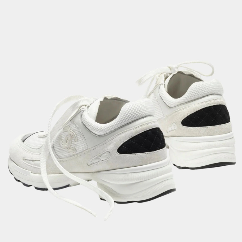 Sneakers Mixed Fibers Suede Calfskin & Calfskin Chanel оригінал – Купити в Україні – збільшений вид