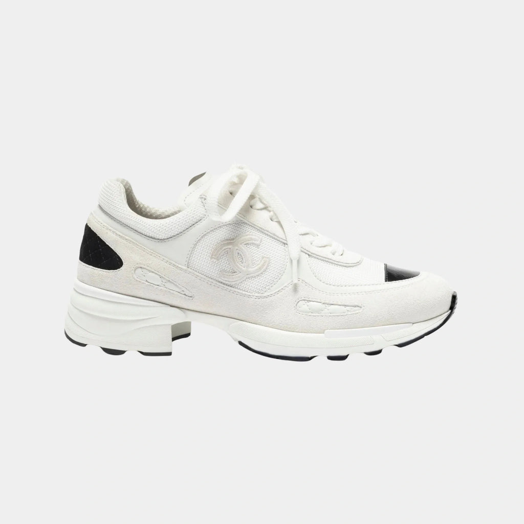 Sneakers Mixed Fibers Suede Calfskin & Calfskin Chanel оригінал – Купити в Україні – детальний вид