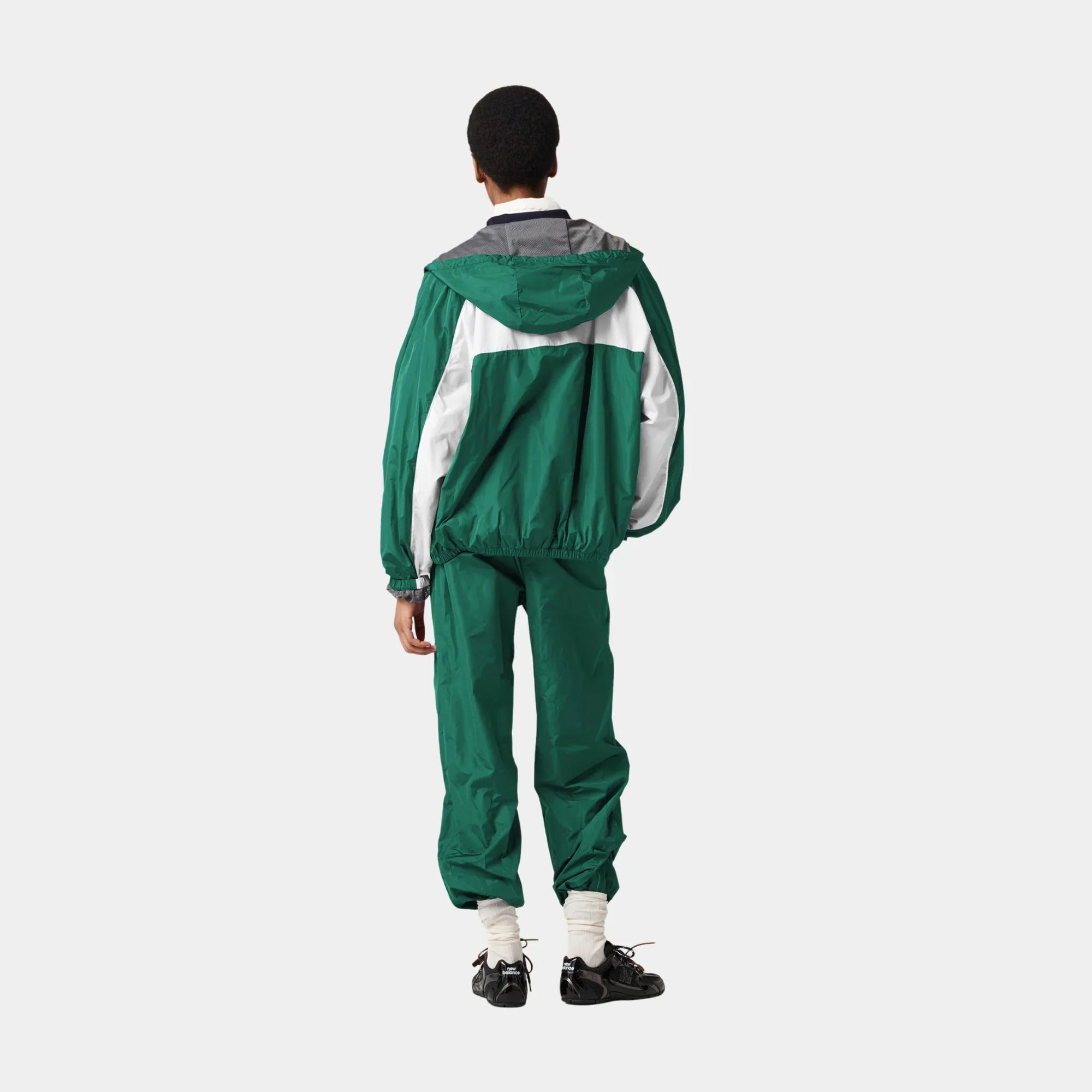 Оригінальна Technical Poplin Hoodie Jacket Miu miu – вид ззаду