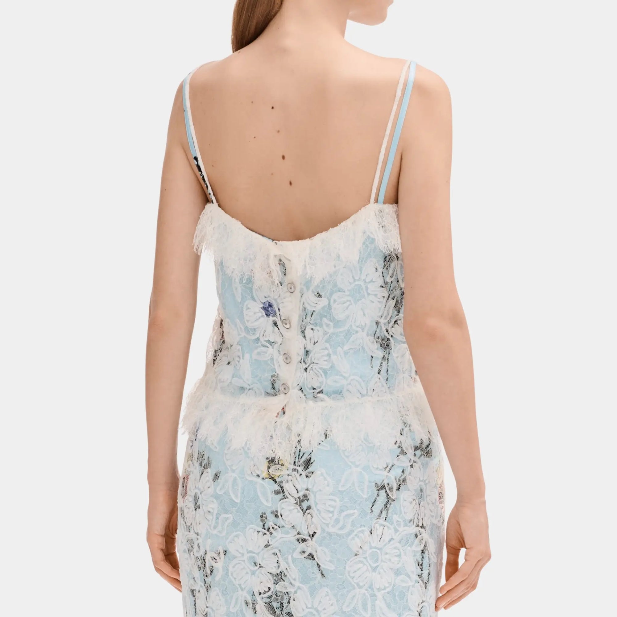 Оригінальна Top In White Lace Chanel – вид ззаду