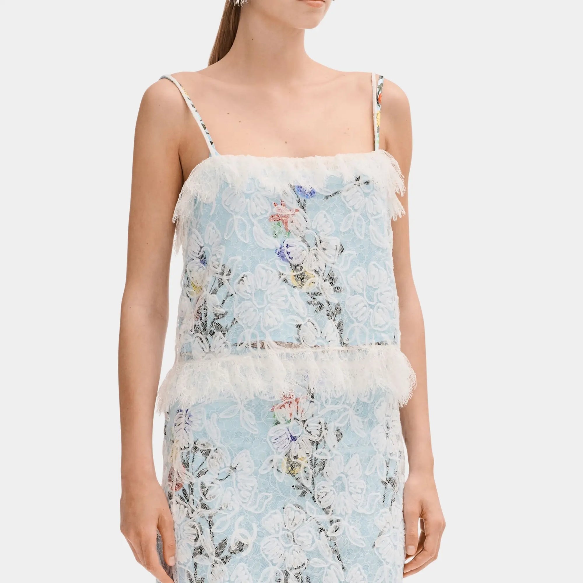 Оригінальна Top In White Lace Chanel – боковий вид