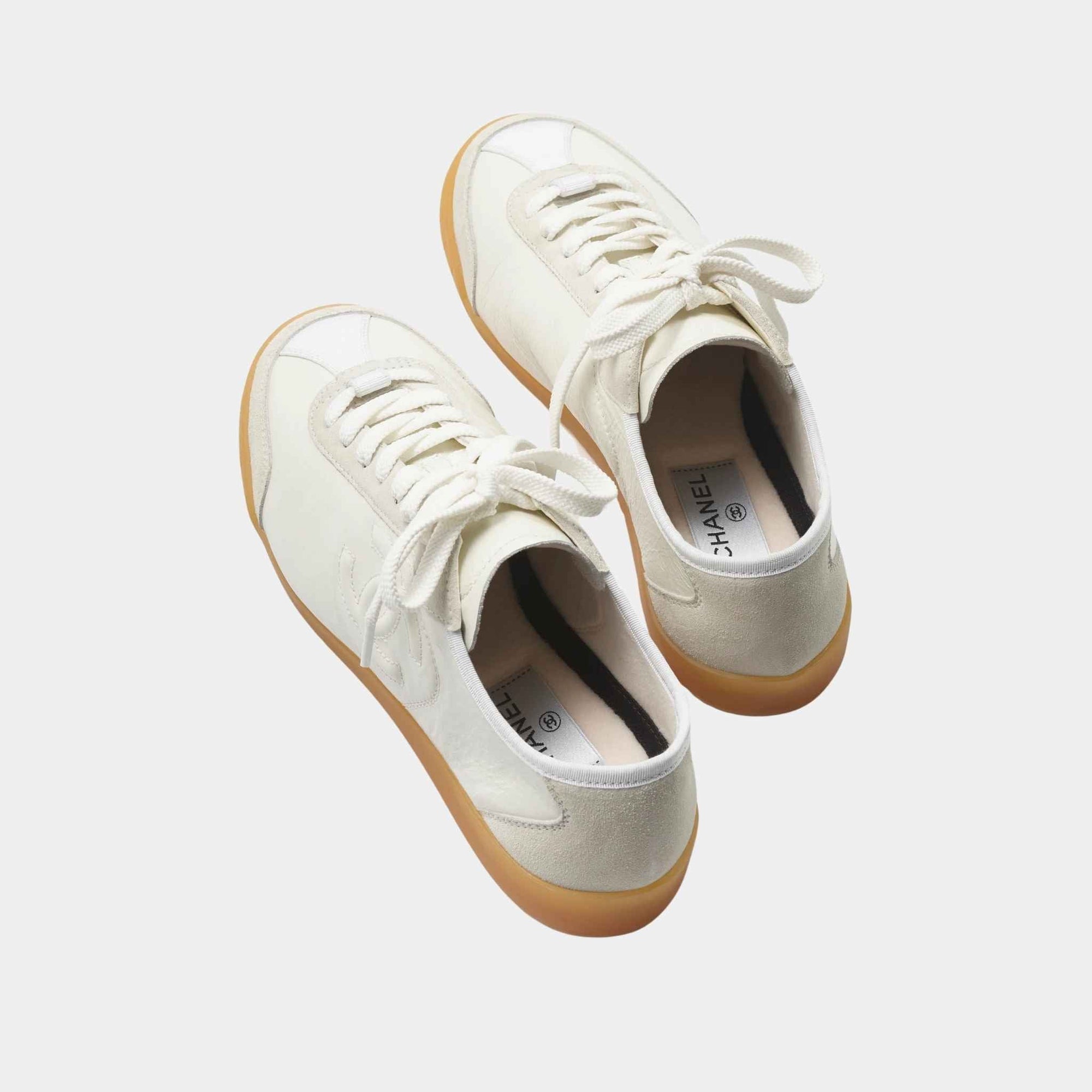 Trainers Calfskin And Suede White Chanel оригінал – Купити в Україні – детальний вид