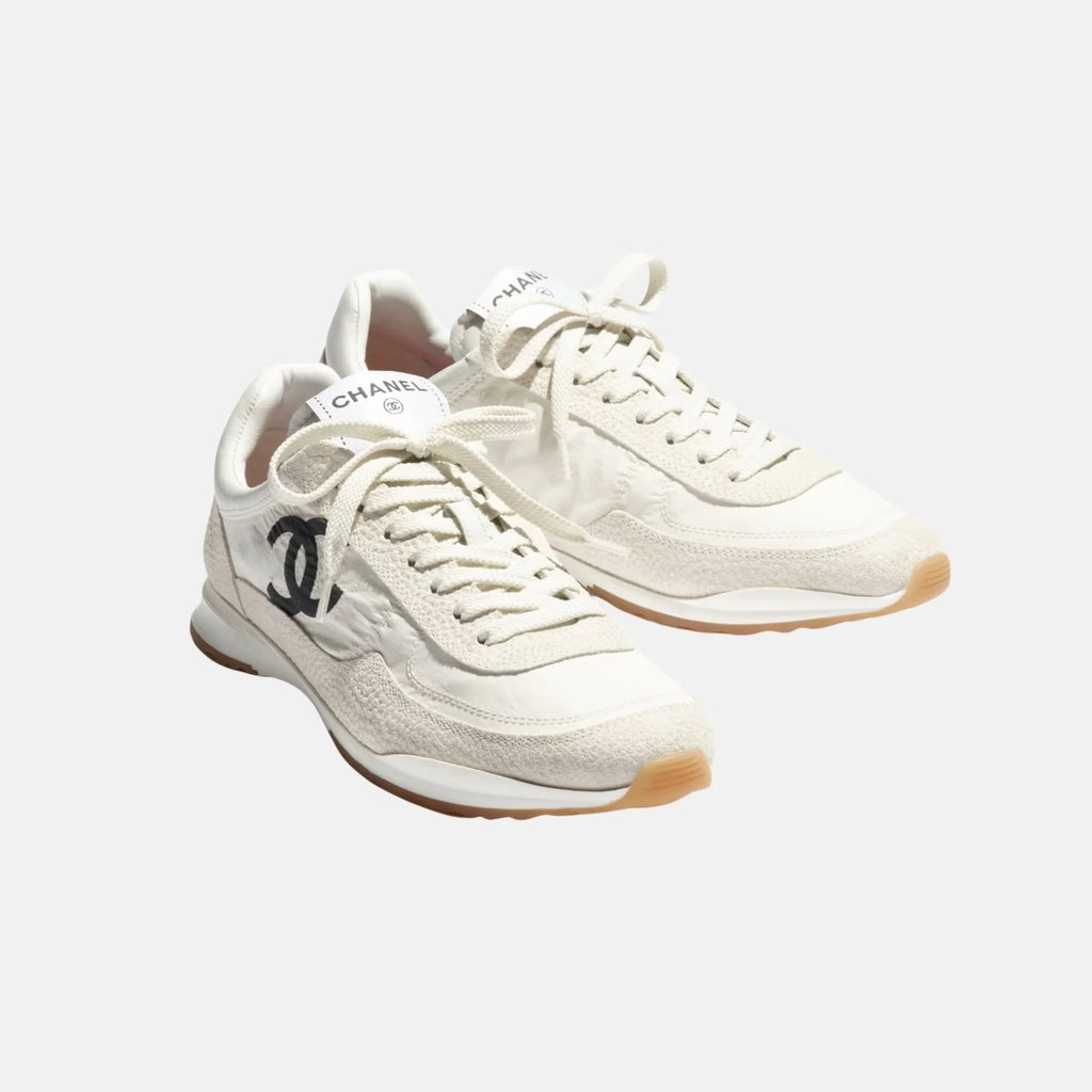 Trainers In Fabric And Embossed Suede Calfskin Chanel оригінал – Купити в Україні – вид ззаду