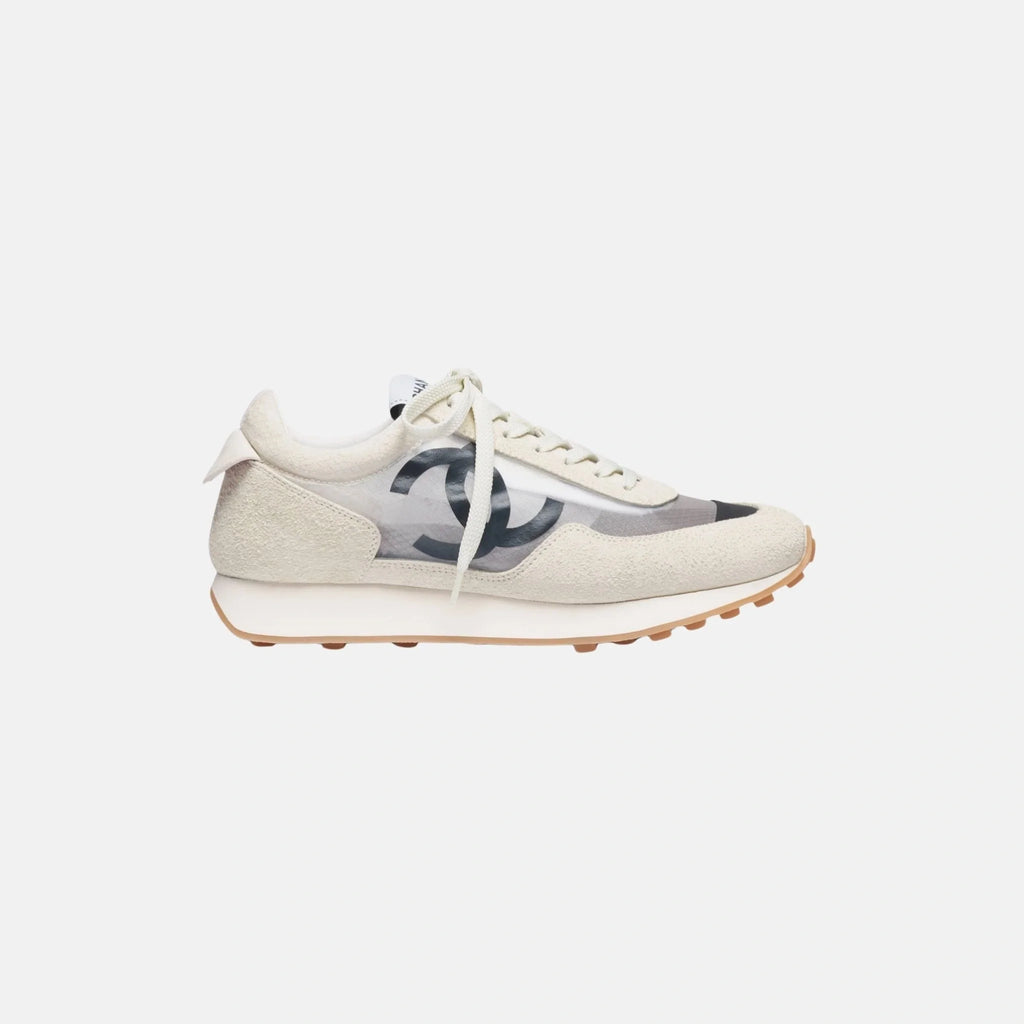 Оригінальна Trainers In Mesh And Suede Calfskin Chanel – вид ззаду