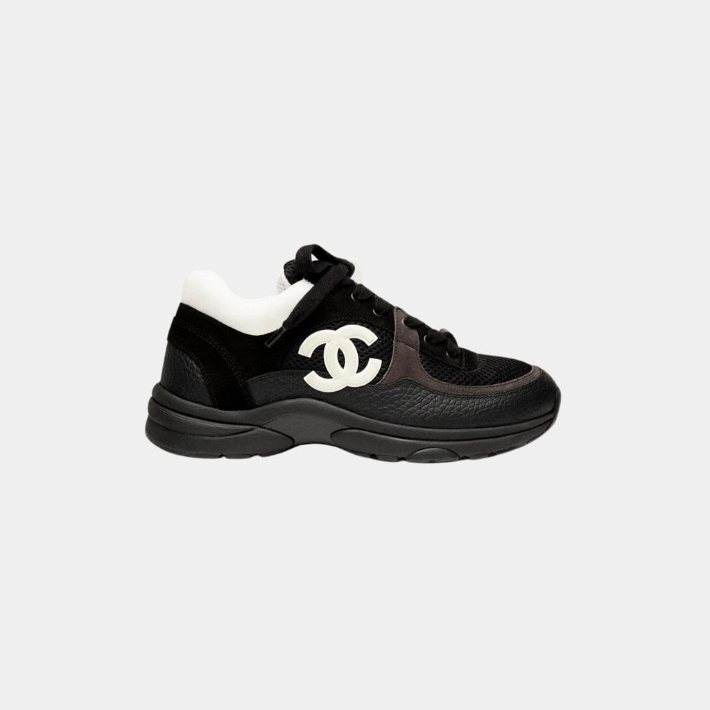 Trainers In Mesh Suede And Grained Calfskin Chanel – Гарантія оригінальності – боковий вид