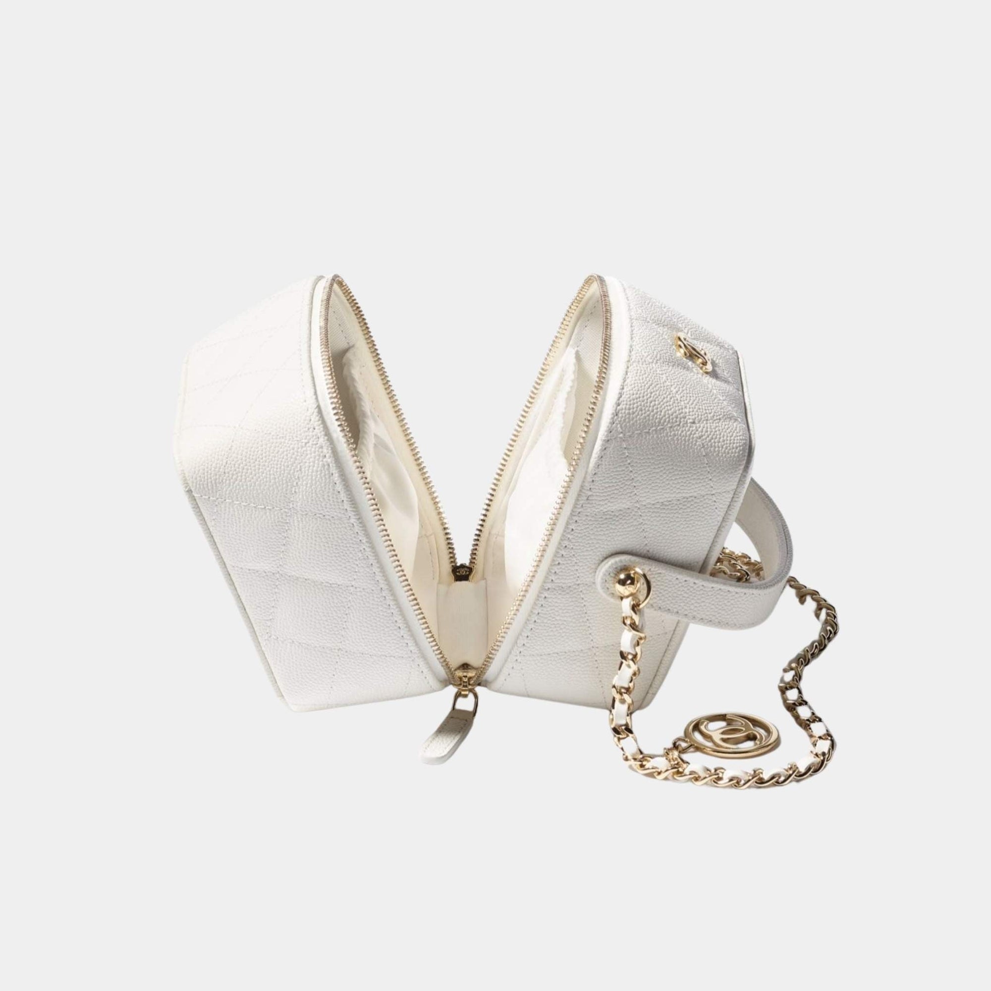 Vanity With Chain In Grained Calfskin And Gold Tone Metal Chanel оригінал – Купити в Україні – детальний вид