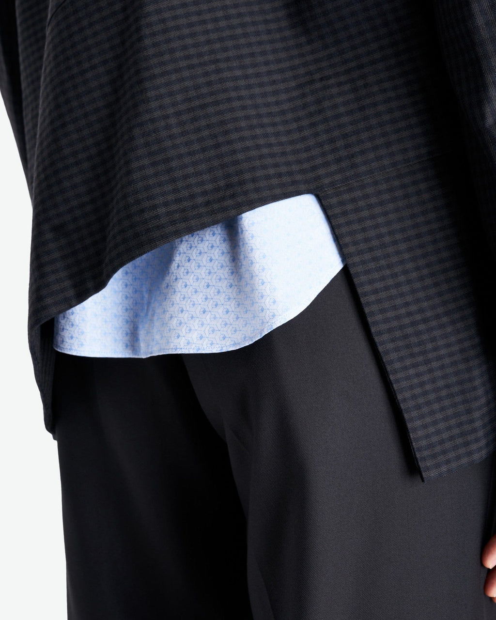 Checkered Panel Jacket In Pine Comme des garcons – Гарантія оригінальності – збільшений вид