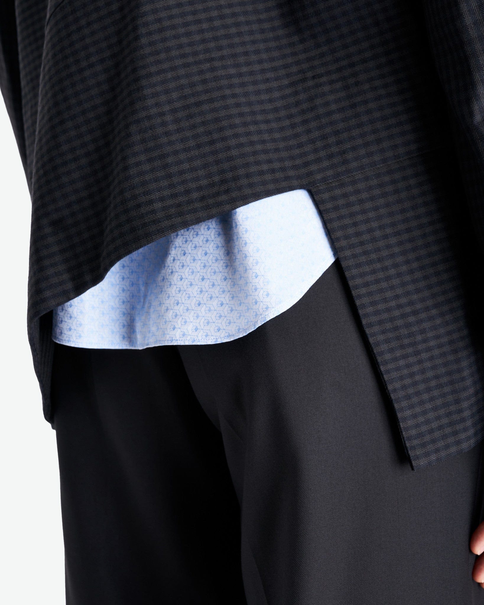 Checkered Panel Jacket In Pine Comme des garcons – Гарантія оригінальності – збільшений вид